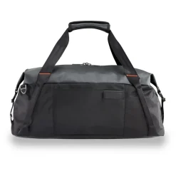 Briggs & Riley Checked|Carry-on Luggage<Briggs and Riley ZDX Cargo Satchel | Altman Luggage Black