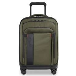 Briggs & Riley Checked|Carry-on Luggage<Briggs and Riley ZDX Domestic Carry on Expandable Spinner Hunter