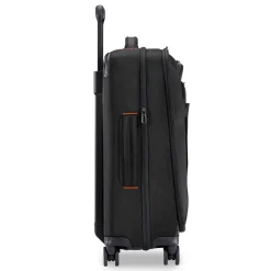 Briggs & Riley Checked|Carry-on Luggage<Briggs and Riley ZDX Domestic Carry on Expandable Spinner Black