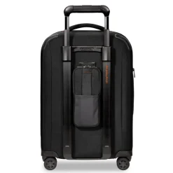 Briggs & Riley Checked|Carry-on Luggage<Briggs and Riley ZDX Domestic Carry on Expandable Spinner Black