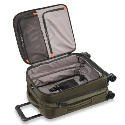 Briggs & Riley Checked|Carry-on Luggage<Briggs and Riley ZDX International Carry on Expandable Spinner Hunter