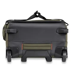 Briggs & Riley Wheeled Duffels|Checked<Briggs and Riley ZDX International Carry on Upright Duffle Hunter