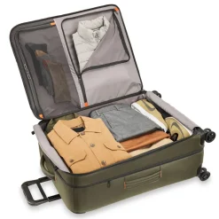 Briggs & Riley Checked<Briggs and Riley ZDX Large Expandable Spinner | Altman Luggage Hunter