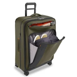 Briggs & Riley Checked<Briggs and Riley ZDX Large Expandable Spinner | Altman Luggage Hunter