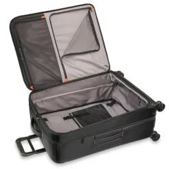 Briggs & Riley Checked<Briggs and Riley ZDX Large Expandable Spinner | Altman Luggage Black