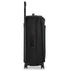 Briggs & Riley Checked<Briggs and Riley ZDX Large Expandable Spinner | Altman Luggage Black