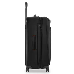 Briggs & Riley Checked<Briggs and Riley ZDX Large Expandable Spinner | Altman Luggage Black