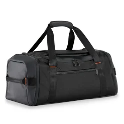 Briggs & Riley Checked<Briggs and Riley ZDX Large Travel Duffle Bag | Altman Luggage Black