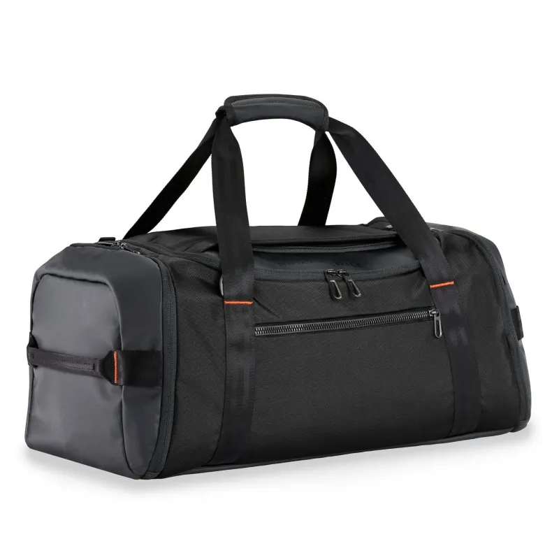 Briggs & Riley Checked<Briggs and Riley ZDX Large Travel Duffle Bag | Altman Luggage Black