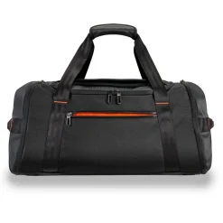 Briggs & Riley Checked<Briggs and Riley ZDX Large Travel Duffle Bag | Altman Luggage Black