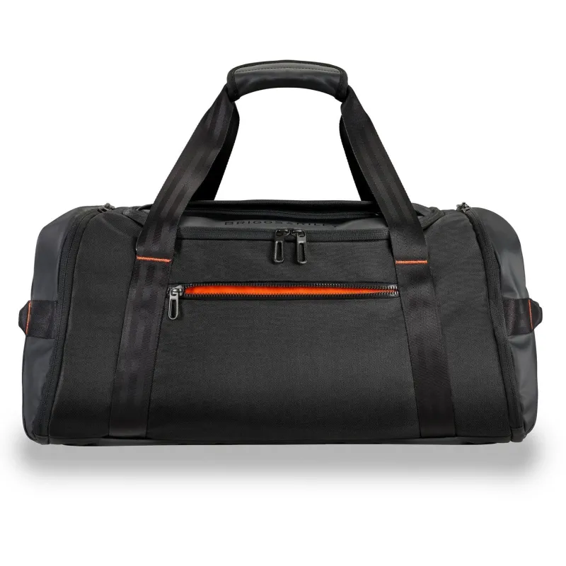Briggs & Riley Checked<Briggs and Riley ZDX Large Travel Duffle Bag | Altman Luggage Black