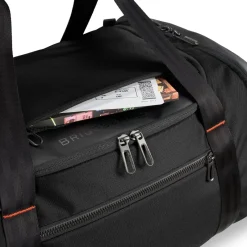 Briggs & Riley Checked<Briggs and Riley ZDX Large Travel Duffle Bag | Altman Luggage Black