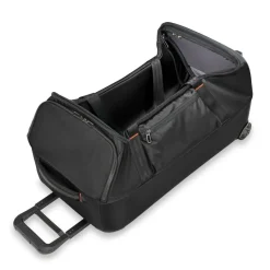 Briggs & Riley Wheeled Duffels|Checked<Briggs and Riley ZDX Medium Upright Duffle | Altman Luggage Black