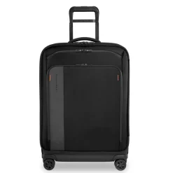 Briggs & Riley Checked<Briggs and Riley ZDX Medium Expandable Spinner | Altman Luggage Black