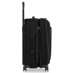 Briggs & Riley Checked<Briggs and Riley ZDX Medium Expandable Spinner | Altman Luggage Black