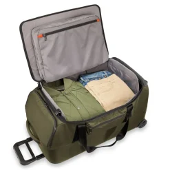 Briggs & Riley Wheeled Duffels|Checked<Briggs and Riley ZDX Medium Upright Duffle | Altman Luggage Hunter