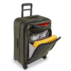 Briggs & Riley Checked<Briggs and Riley ZDX Medium Expandable Spinner | Altman Luggage Hunter