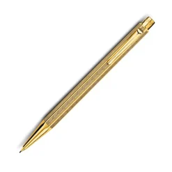 Caran D'Ache Pencils<Caran D' Ache | Caran D' Ache Ecridor Chevron Gold Pencil | Pen Sale