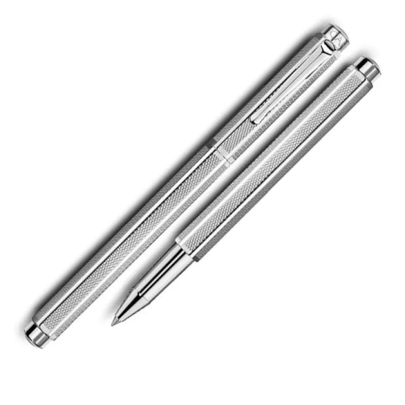 Caran D'Ache Felt Tip<Caran D Ache | Ecridor Retro Silver Plated Rollerball | Pens on sale