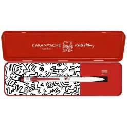 Caran D'Ache Limited Edition|Ballpoint<Caran d Ache 849 Keith Haring Limited Edition Ballpoint Pen White