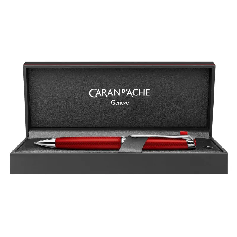 Caran D'Ache Ballpoint<Caran D Ache Leman Ballpoint Pen | Altman Luggage Sale Carmine Red