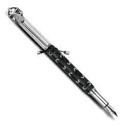 Caran D'Ache Limited Edition|Fountain<Caran d Ache Varius Ebony Silver Plated Rhodium Coated Fountain Pen