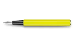 Caran D'Ache Fountain<Caran dAche 849 Metal Yellow Fluo Fountain Pen on Sale Altman Luggage