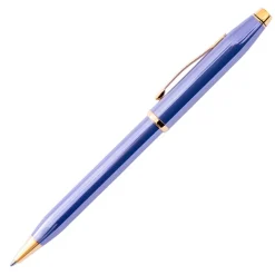 Cross Pen Closeouts|Ballpoint<Century II Lavender Blue Gold Plated Appointments Ballpoint Pen