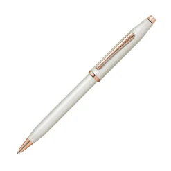 Cross Ballpoint<Century II Lacquer Ballpoint Pen Pearlescent White