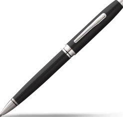 Cross Pen Closeouts|Ballpoint<Coventry Black with Chrome Trim Ballpoint Pen | Altman Luggage