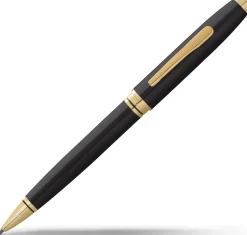 Cross Pen Closeouts|Ballpoint<Coventry Black with Gold Trim Ballpoint Pen | Altman Luggage