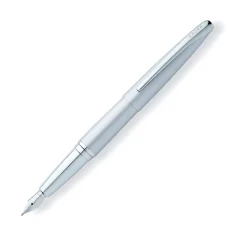 Cross Pen Closeouts<Pens ATX Fountain Pen MATTE Chrome Fine Point - CLOSEOUT COLOR