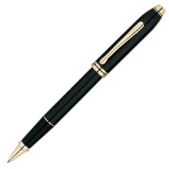 Cross Rollerball<Townsend Classic Black Lacquer Rollerball Pen