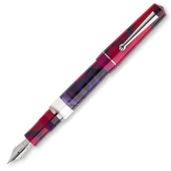Delta Fountain<Duna Magenta Palladio Fountain Pen 14k Nib | Altman Luggage