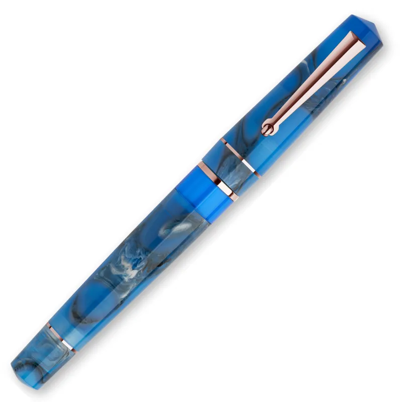 Delta Fountain<Duna Oasis Blue Fountain Pen | Altman Luggage
