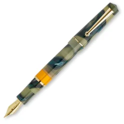 Delta Fountain<Duna Oasis Blue Fountain Pen 14k Nib | Altman Luggage