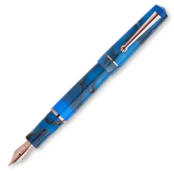 Delta Fountain<Duna Oasis Blue Fountain Pen 14k Nib | Altman Luggage
