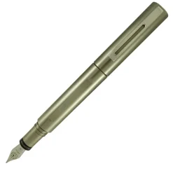 Delta Pen Closeouts<MOMO Design Alumina Fountain Pen Anodized Aluminum Titanium
