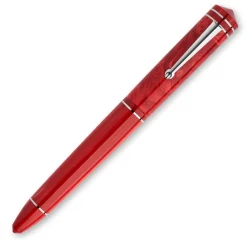 Delta Fountain<Write Balance Fountain Pen Red with Palladium