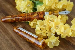 Esterbrook Fountain<Estie Honeycomb Fountain Pen Palladium Trim | Altman Luggage Honeycomb w/Palladium