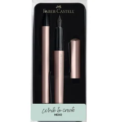 Faber-Castell Sets<Faber Castell Hexo Fountain and Ballpoint Pen Set | Pen Sale Rose