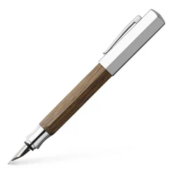 Faber-Castell Fountain<Faber Castell Ondoro Fountain Pen, Pen Sale Smoked Oak