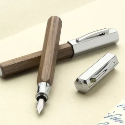 Faber-Castell Fountain<Faber Castell Ondoro Fountain Pen, Pen Sale Smoked Oak