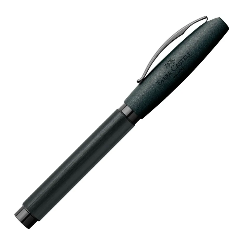 Faber-Castell Rollerball|Felt Tip<Essentio Rollerball Pen, Aluminum Black