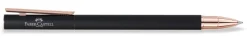 Faber-Castell Rollerball<NEO Slim Rollerball Pen Black Matte with Rose Gold