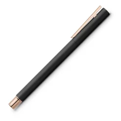 Faber-Castell Rollerball<NEO Slim Rollerball Pen Black Matte with Rose Gold
