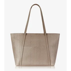 GiGi New York Business Cases|Carry-on Luggage<JESSICA ZIPPER TOTE Embossed Python Leather