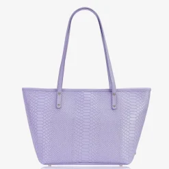 GiGi New York Business Cases|Carry-on Luggage<ZIP TAYLOR TOTE Embossed Python Leather