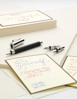 Graf Von Faber-Castell Sets|Fountain<Graf Von Faber Castell Tamitio Black Fountain Pen Calligraphy Set Sale