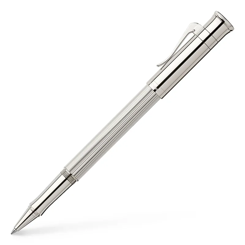 Graf Von Faber-Castell Rollerball|Felt Tip<Classic Platinum Plated Rollerball Pen